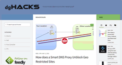Desktop Screenshot of dghacks.com