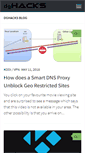Mobile Screenshot of dghacks.com